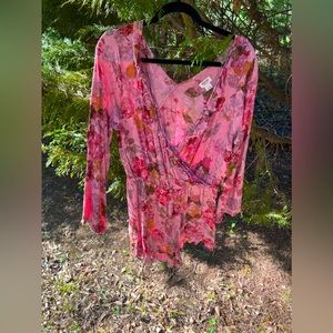 Large Mossimo Floral Romper